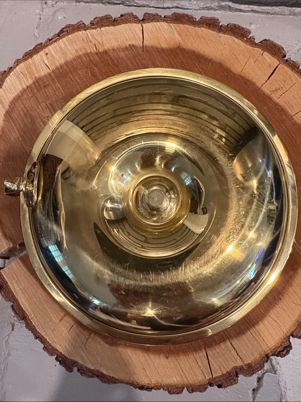 VTG Williamsburg Restoration Brass Chamberstick Candleholder - Picture 5 of 9